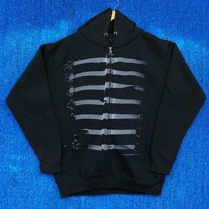 My Chemical Romance Rock Zip Up Hoodie Size Large